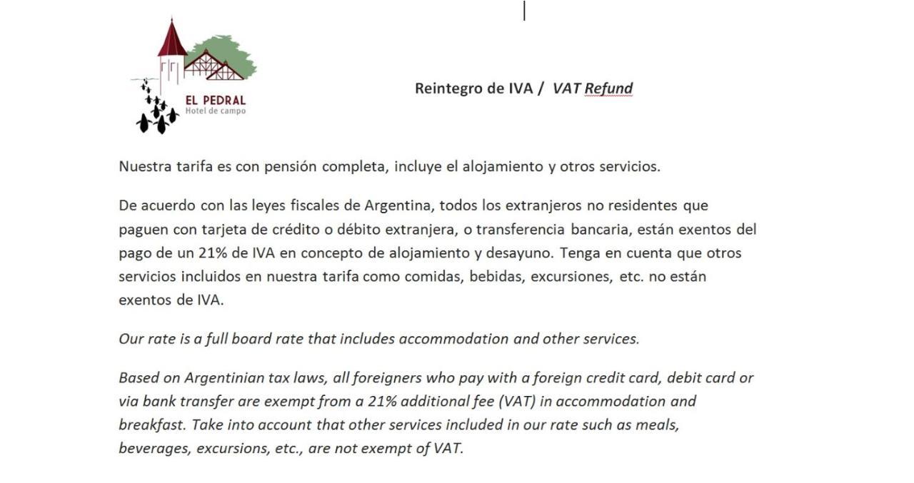 Hotel El Pedral Puerto Madryn Eksteriør bilde
